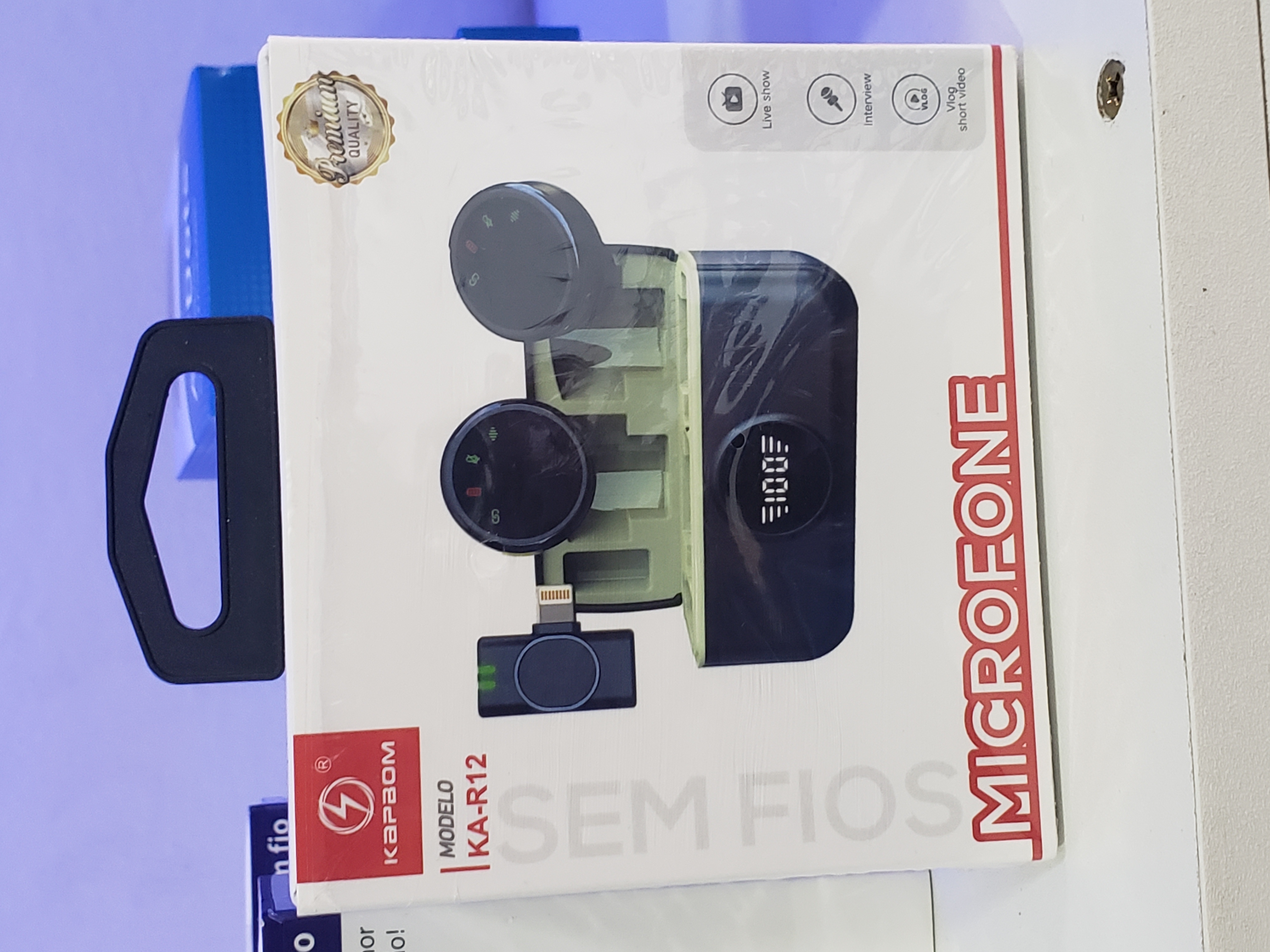 Microfone sem fio KA-R12