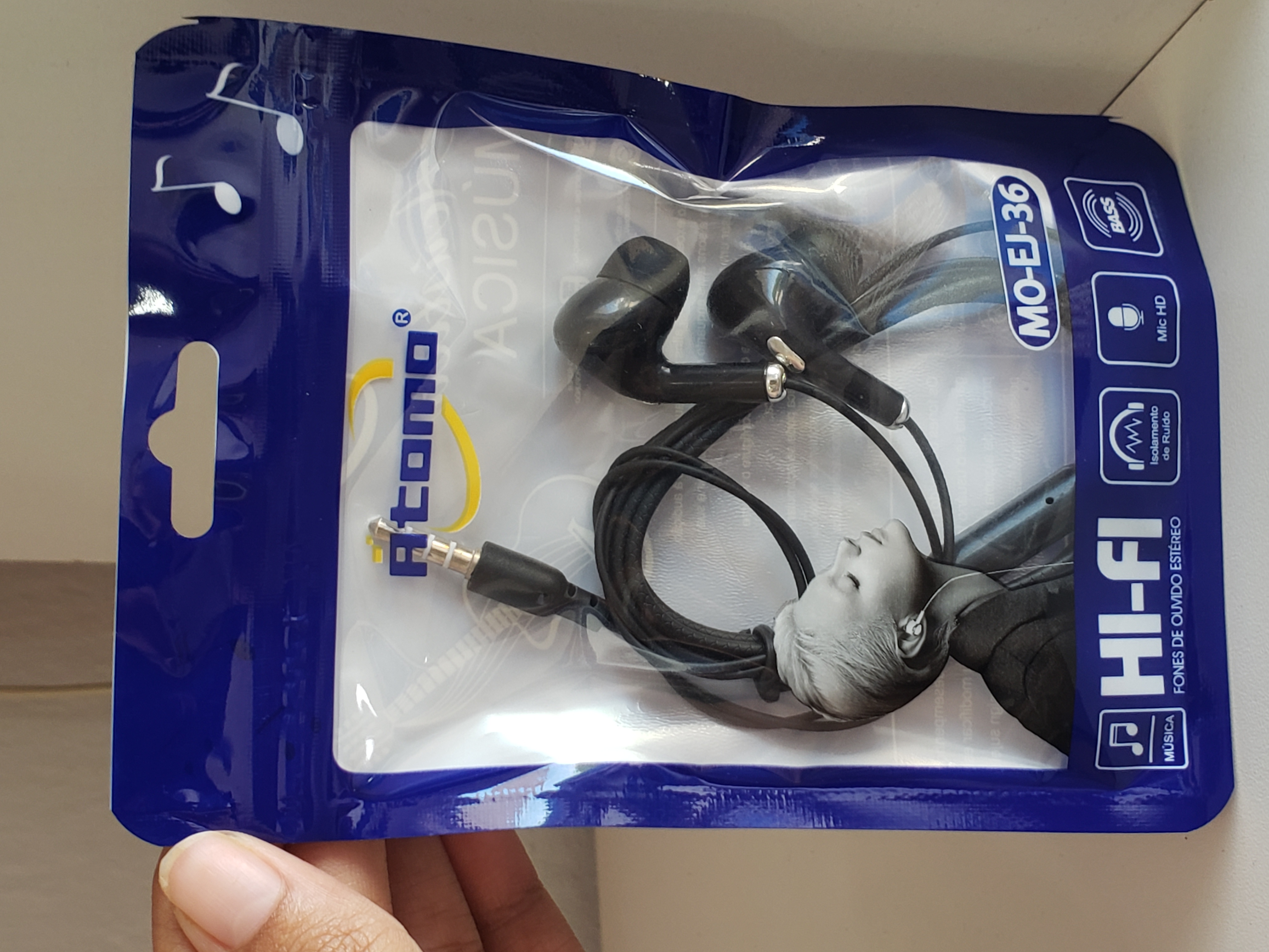 Fone c/fio MO-EJ-36
